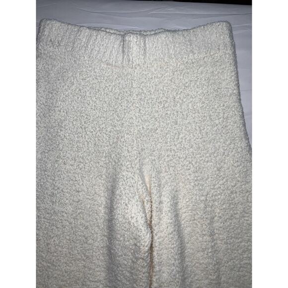 Skims Cozy Knit Boucle Pants Plus Size 4X/5X Bone High Rise Teddy Loungewear - Picture 5 of 16